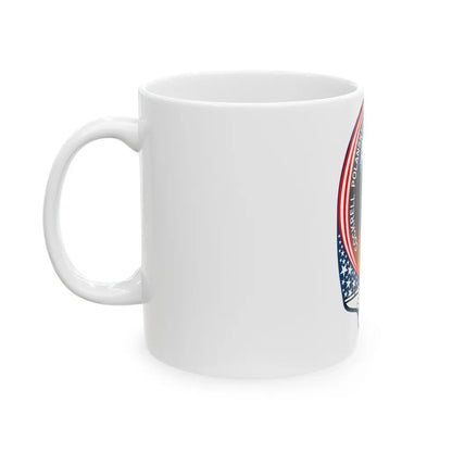 STS 98 (NASA) White Coffee Mug-Go Mug Yourself