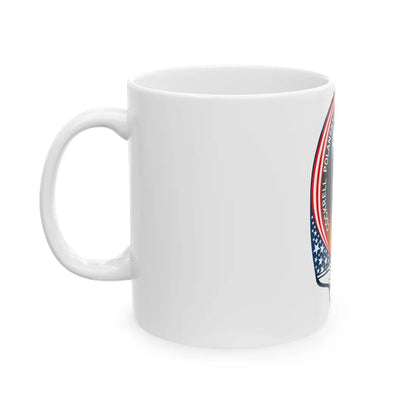 STS 98 (NASA) White Coffee Mug - Go Mug Yourself