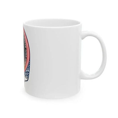 STS 98 (NASA) White Coffee Mug - Go Mug Yourself