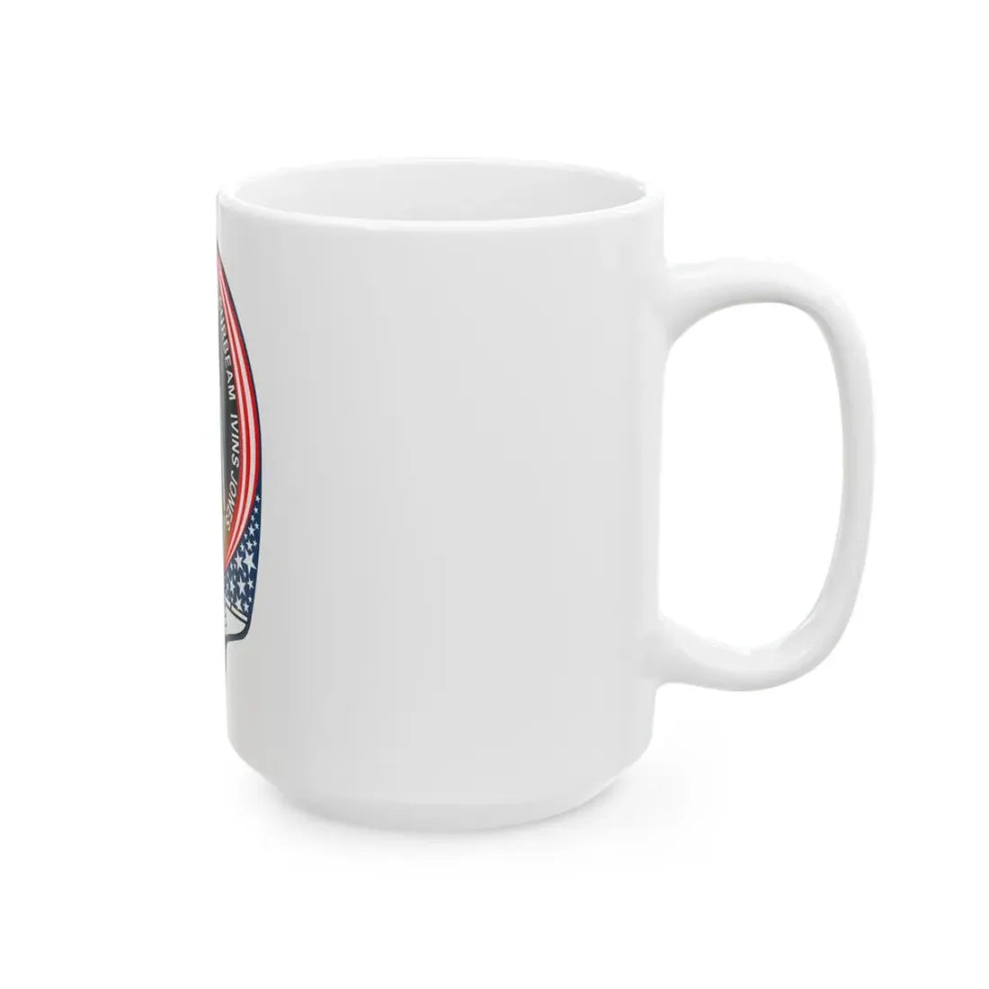 STS 98 (NASA) White Coffee Mug - Go Mug Yourself