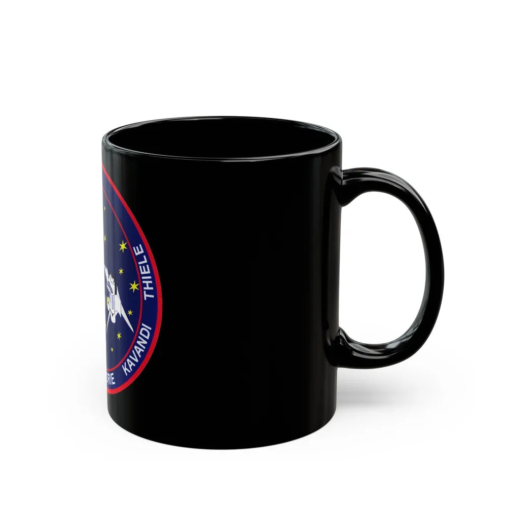 STS 99 (NASA) Black Coffee Mug-Go Mug Yourself