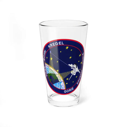STS 99 (NASA) Pint Glass 16oz 16oz - Go Mug Yourself