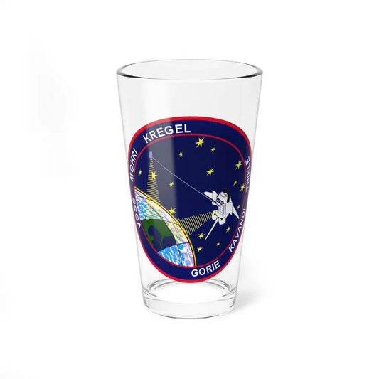STS 99 (NASA) Pint Glass 16oz 16oz - Go Mug Yourself