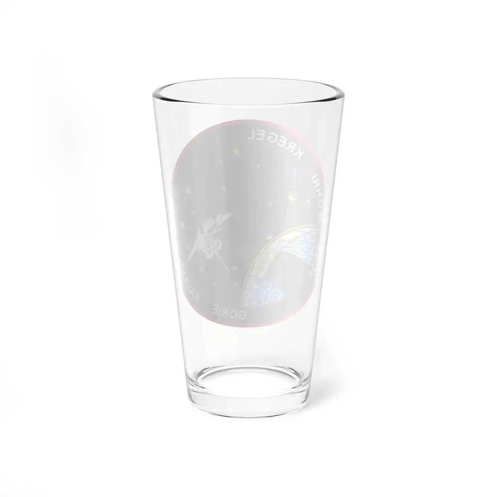 STS 99 (NASA) Pint Glass 16oz-Go Mug Yourself