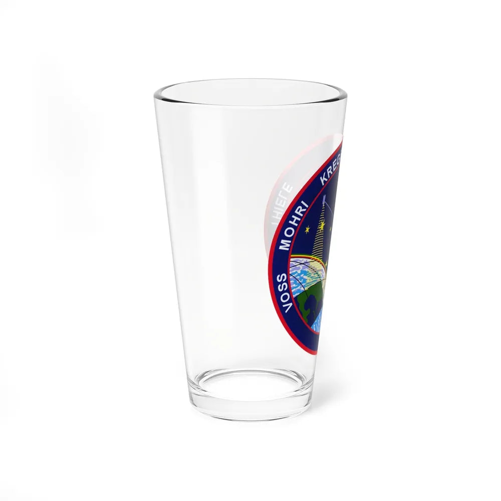 STS 99 (NASA) Pint Glass 16oz-Go Mug Yourself