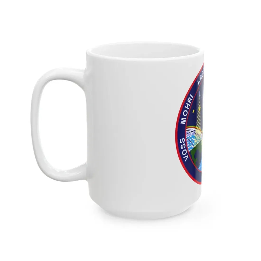 STS 99 (NASA) White Coffee Mug - Go Mug Yourself