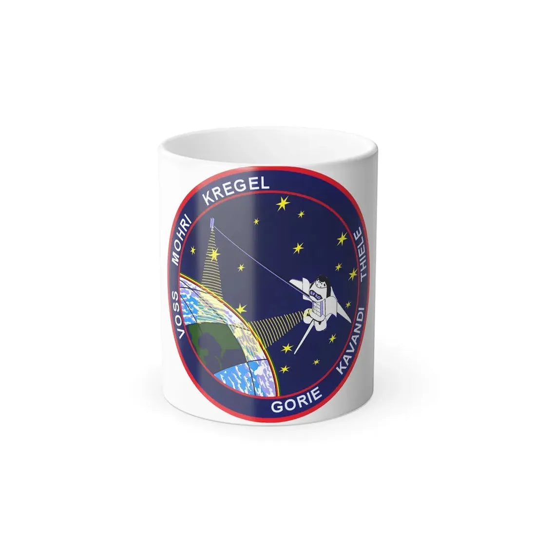 STS 99 Patch NASA - Color Changing Mug 11oz Default Title 11oz - Go Mug Yourself