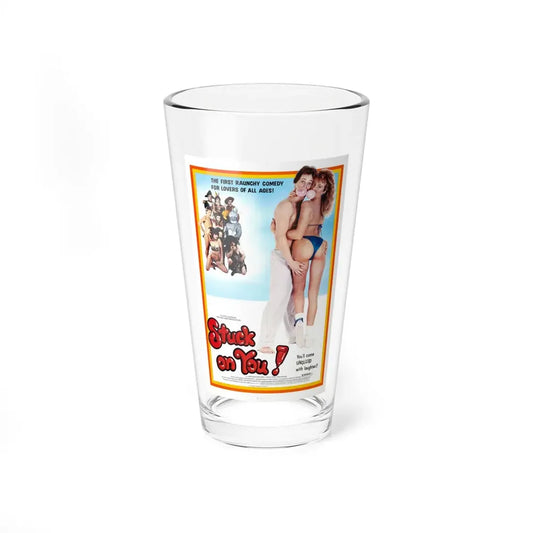 STUCK ON YOU! 1983 Movie Poster - Pint Glass 16oz 16oz - Go Mug Yourself
