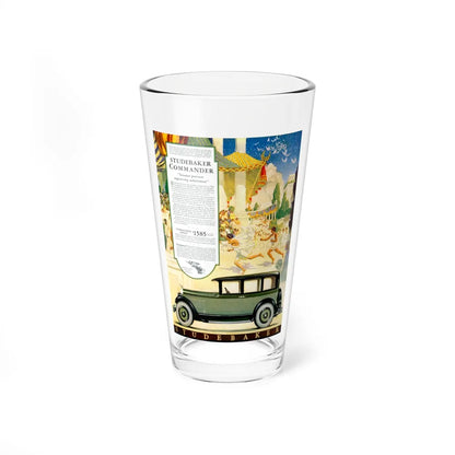 Studebaker ad (1), 1927 (Magazine Illustration) Pint Glass 16oz-16oz-Go Mug Yourself