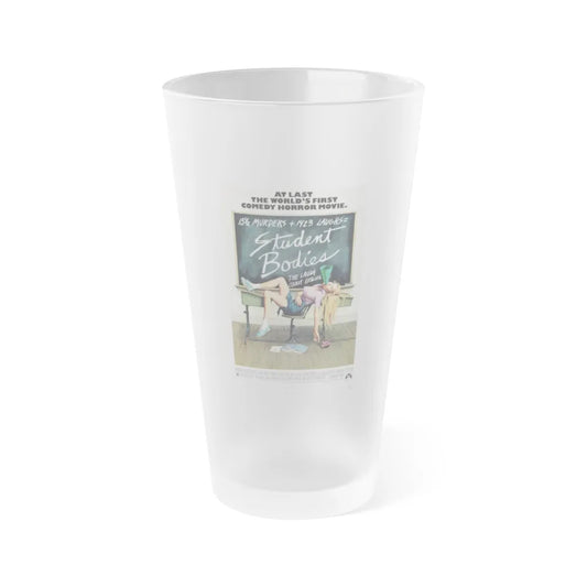 STUDENT BODIES 1981 Movie Poster - Frosted Pint Glass 16oz-Go Mug Yourself