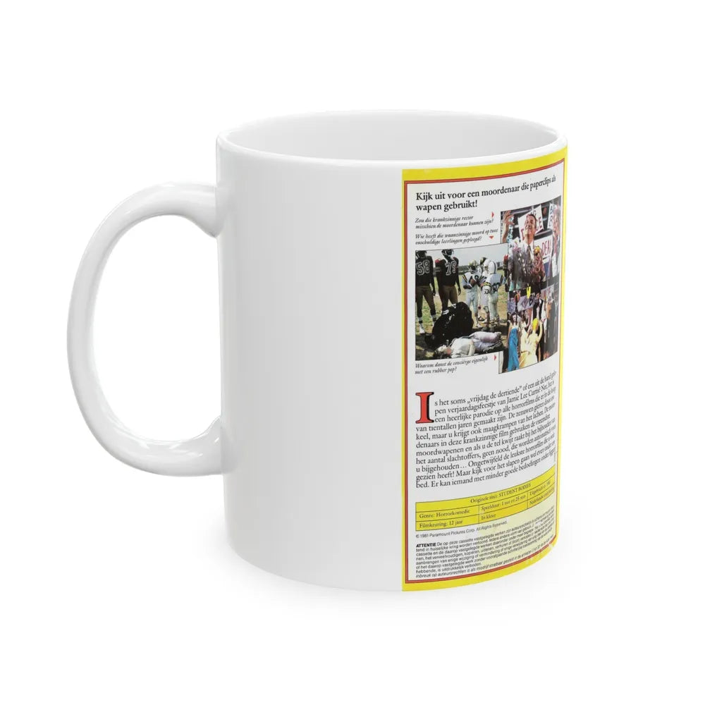 STUDENT BODIES (VHS COVER) - White Coffee Mug-Go Mug Yourself