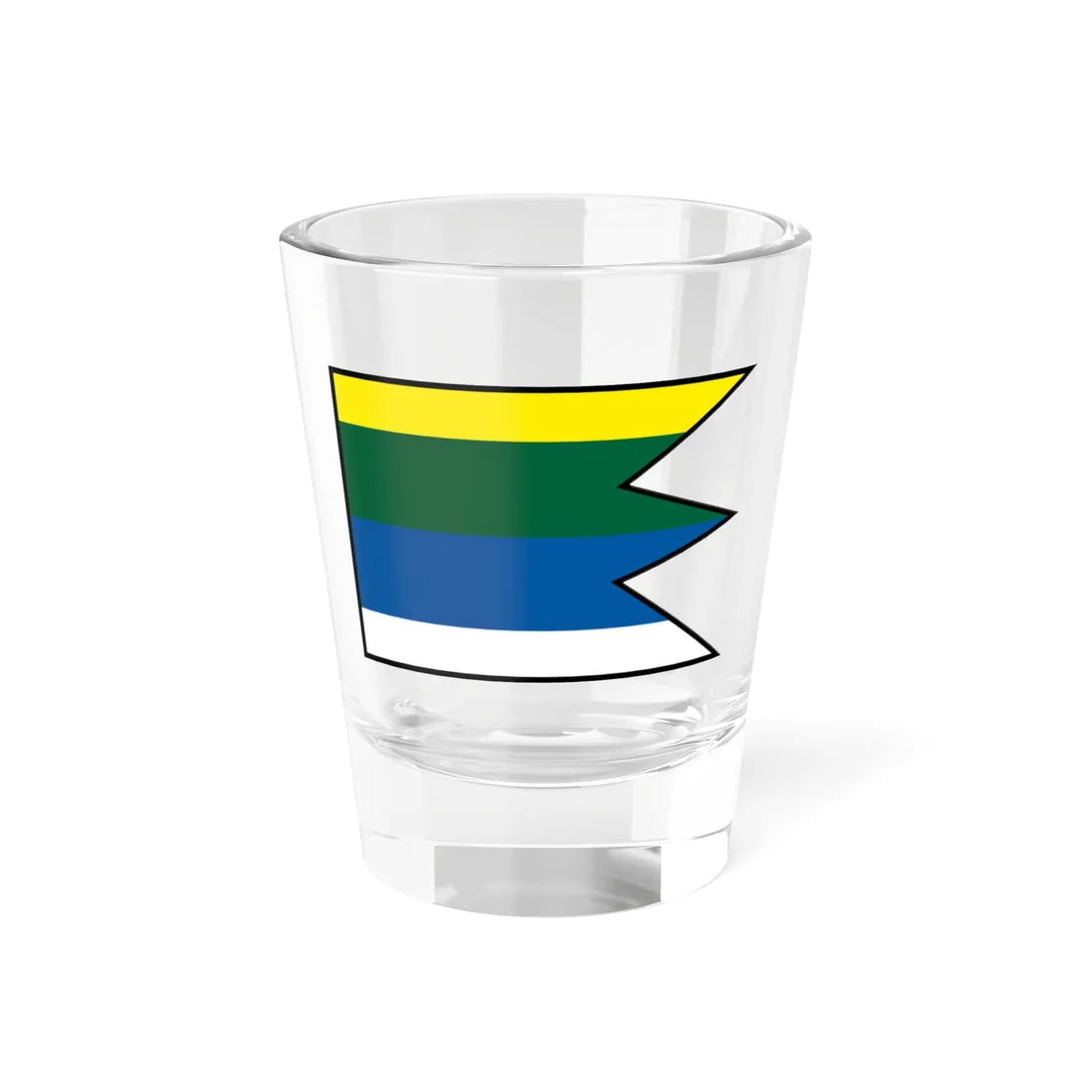 Studienka Malacky Flag (Slovakia) Shot Glass 1.5oz 1.5oz - Go Mug Yourself
