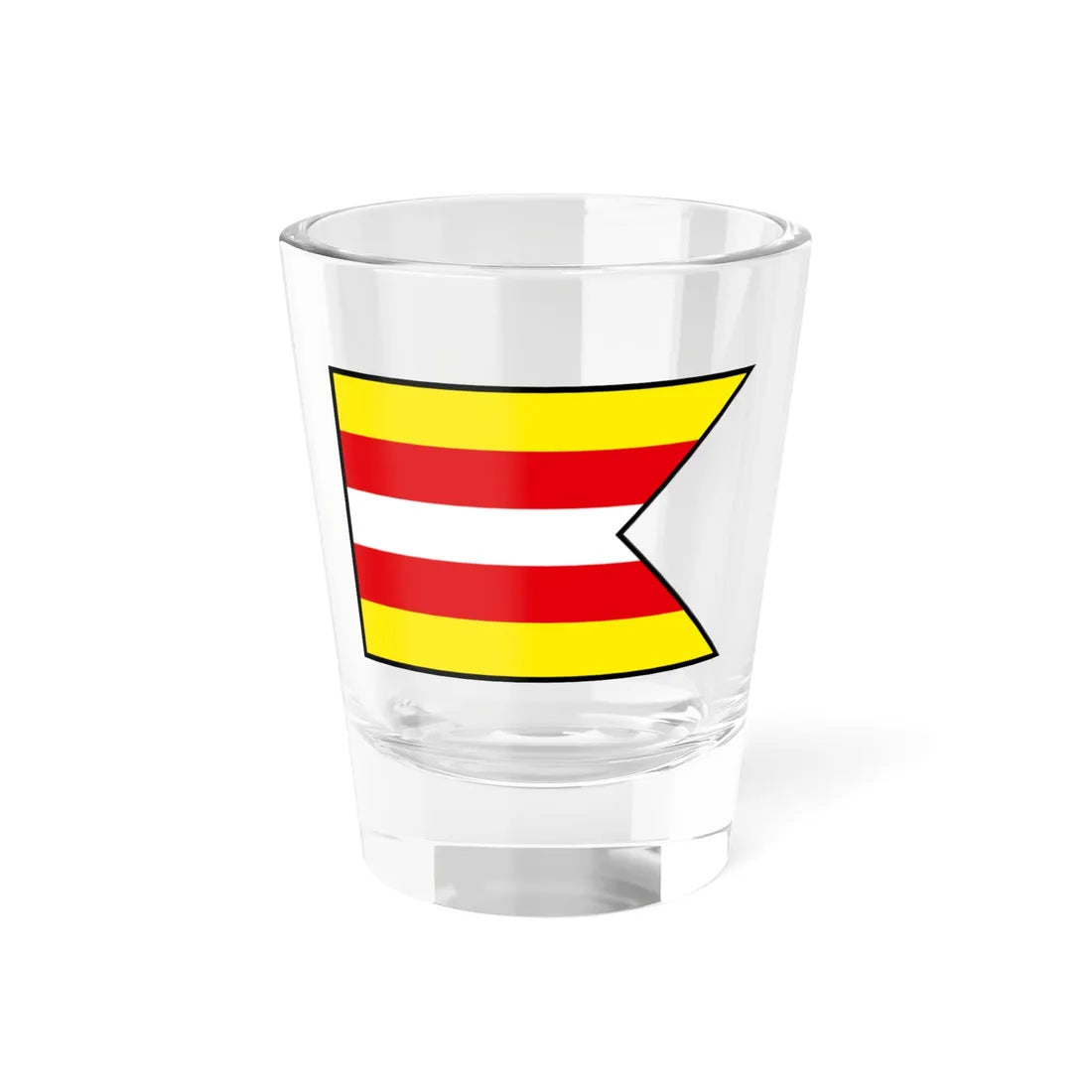 Stupava Malacky Flag (Slovakia) Shot Glass 1.5oz 1.5oz - Go Mug Yourself