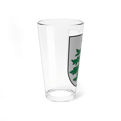 Subate COA (Latvia) (Coat of Arms) Pint Glass 16oz - Go Mug Yourself