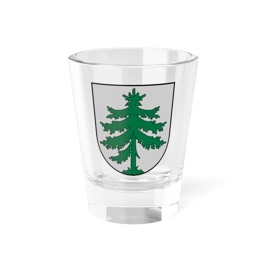 Subate COA (Latvia) (Coat of Arms) Shot Glass 1.5oz 1.5oz - Go Mug Yourself