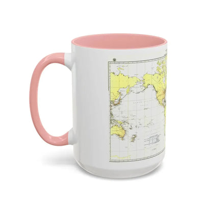 Submarine Cables of the World (1896) (Map) Accent Coffee Mug - Go Mug Yourself