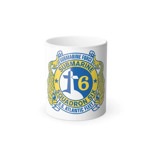 Submarine Force US Atlantic Fleet (U.S. Navy) Color Changing Mug 11oz-11oz-Go Mug Yourself