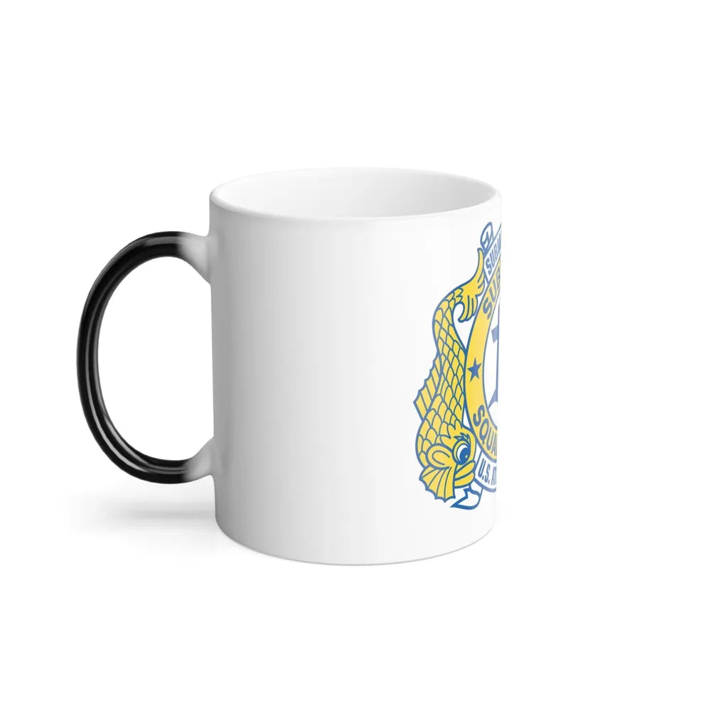 Submarine Force US Atlantic Fleet (U.S. Navy) Color Changing Mug 11oz-Go Mug Yourself