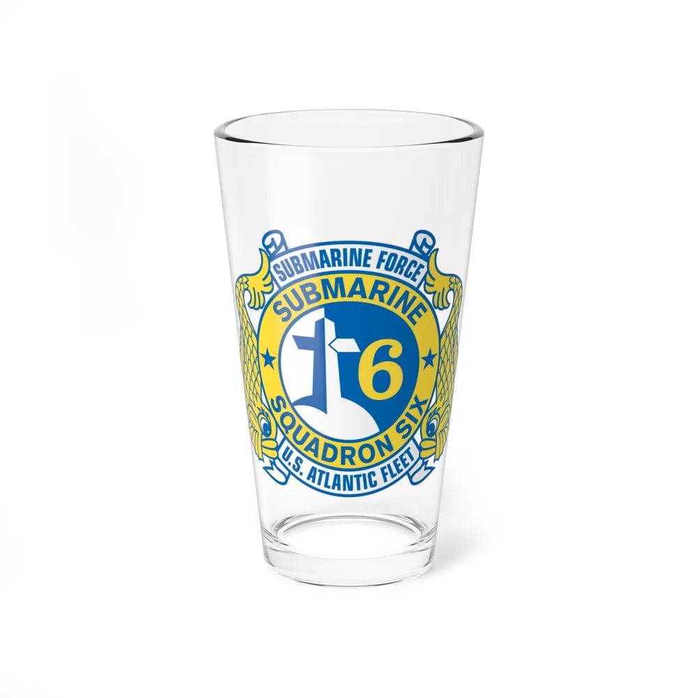 Submarine Force US Atlantic Fleet (U.S. Navy) Pint Glass 16oz-16oz-Go Mug Yourself