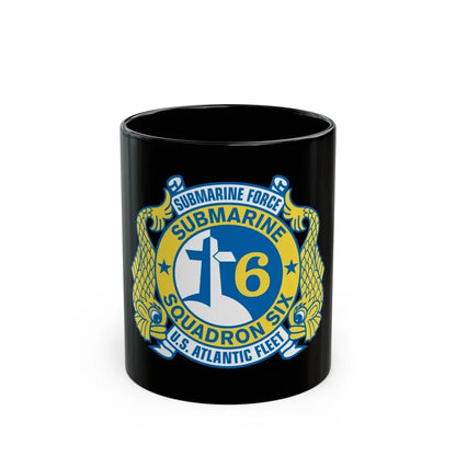 Submarine Force US Atlantic Fleet (U.S. Navy) Black Coffee Mug 11oz - Go Mug Yourself