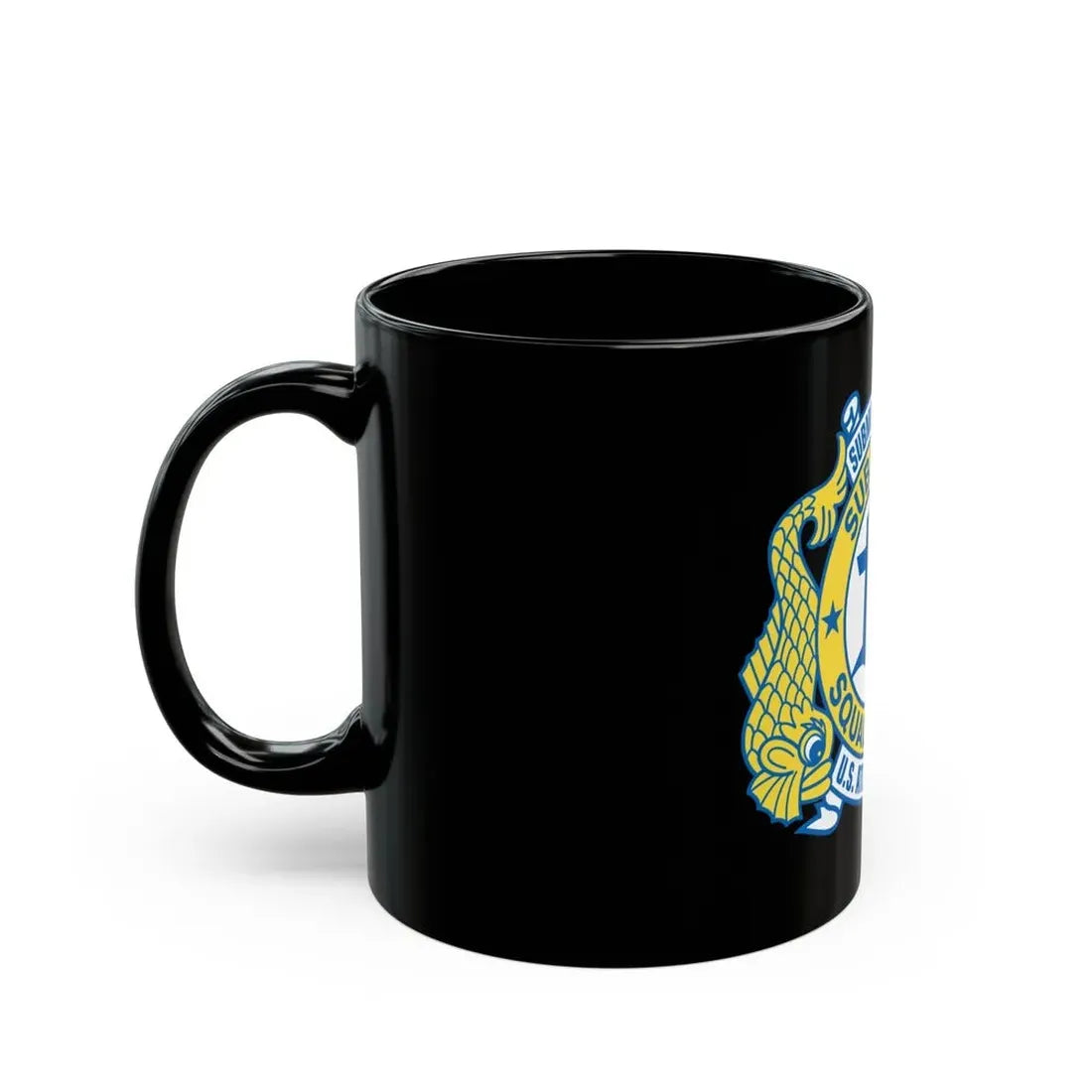 Submarine Force US Atlantic Fleet (U.S. Navy) Black Coffee Mug - Go Mug Yourself