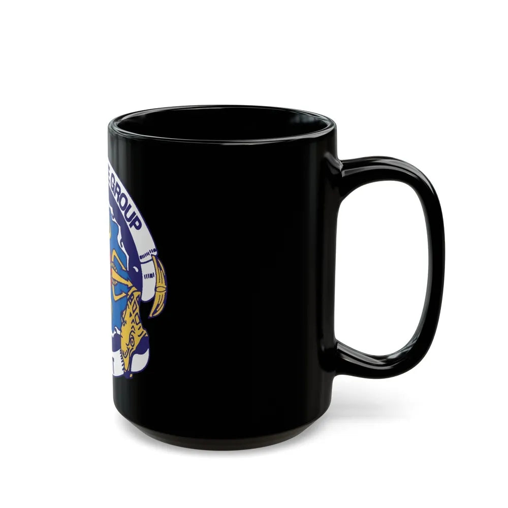 Submarine Group Eight (U.S. Navy) Black Coffee Mug-Go Mug Yourself