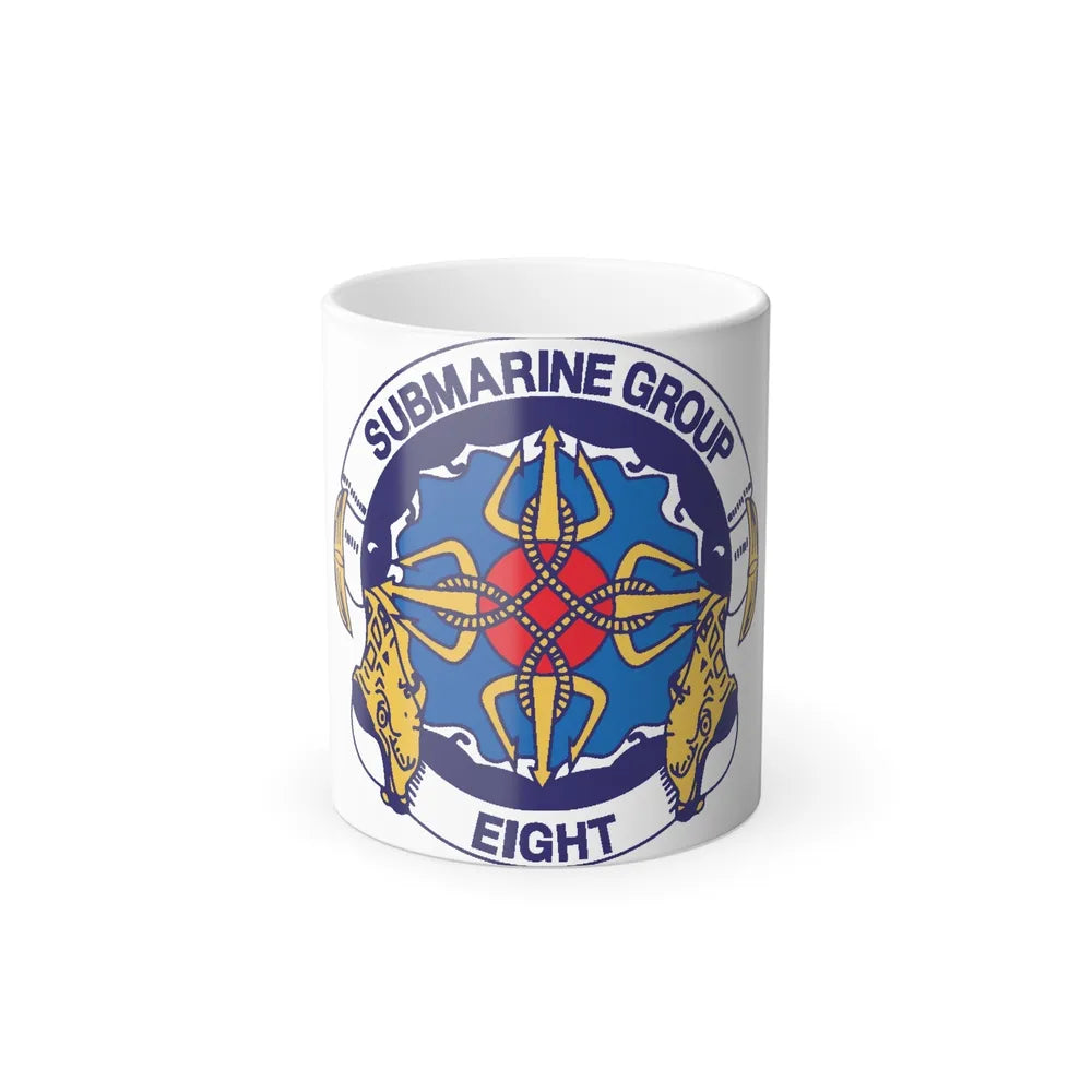 Submarine Group Eight (U.S. Navy) Color Changing Mug 11oz-11oz-Go Mug Yourself