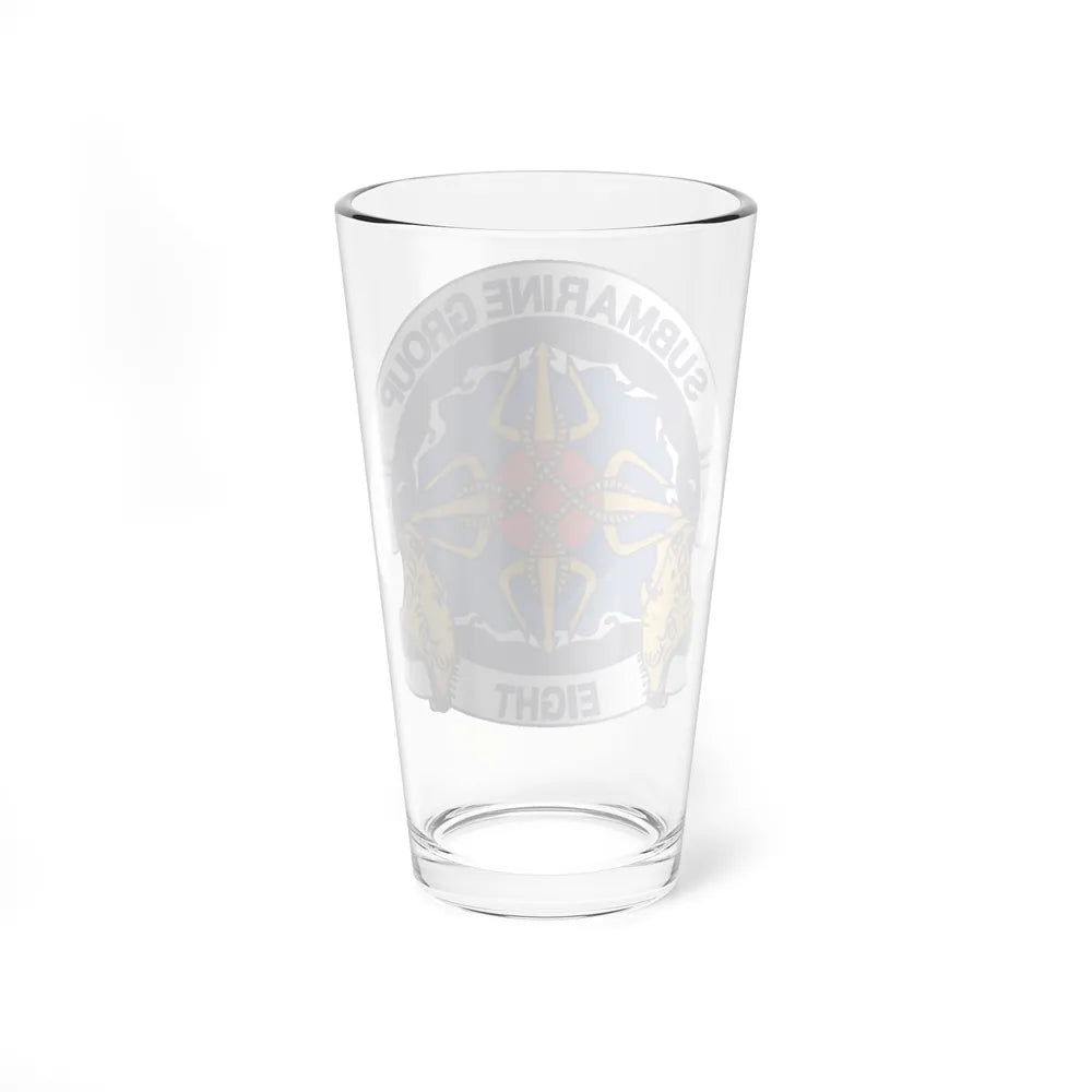 Submarine Group Eight (U.S. Navy) Pint Glass 16oz-Go Mug Yourself