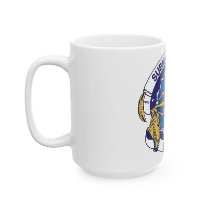 Submarine Group Eight (U.S. Navy) White Coffee Mug-Go Mug Yourself