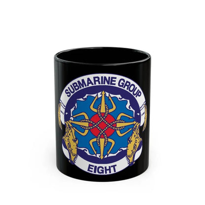 Submarine Group Eight (U.S. Navy) Black Coffee Mug - Go Mug Yourself