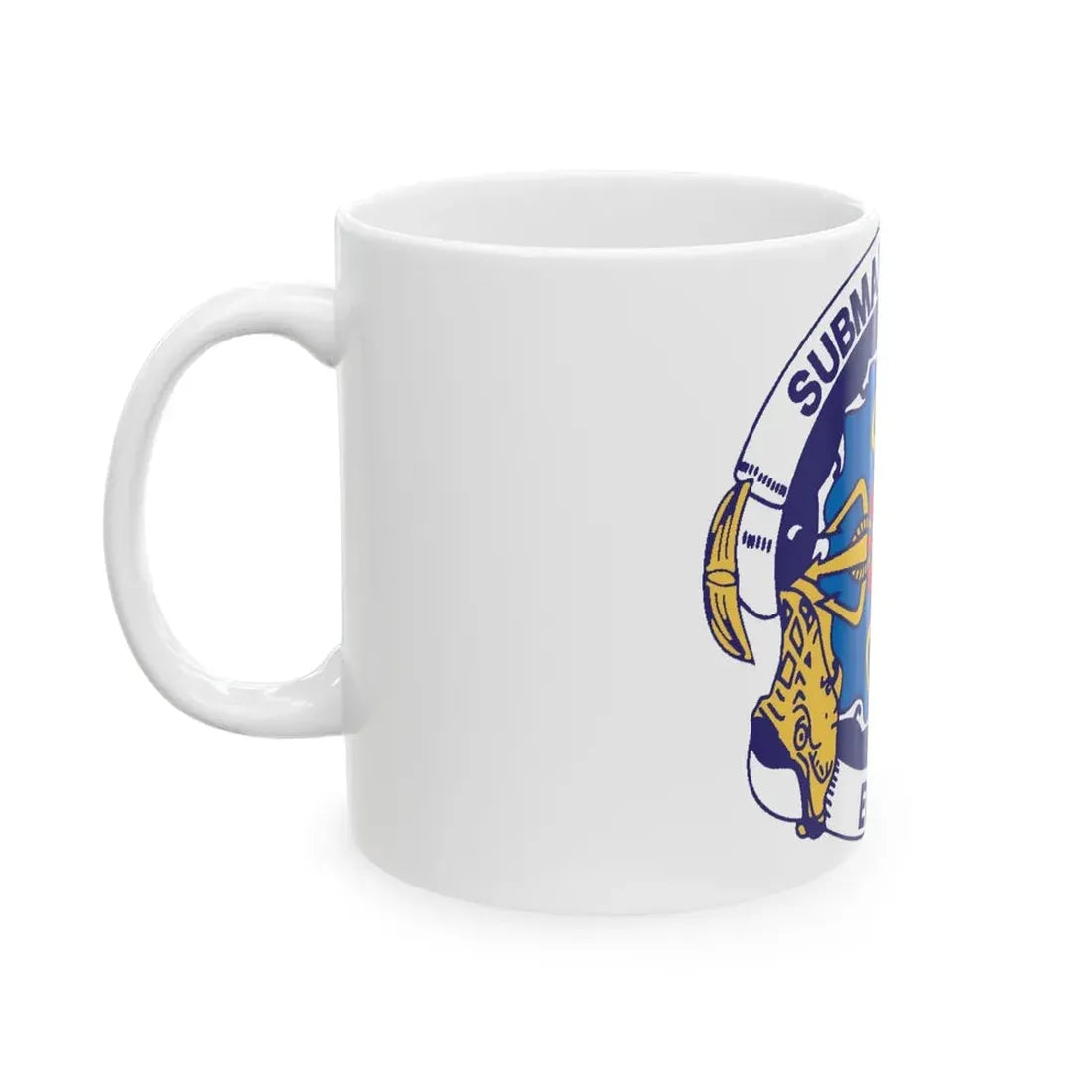 Submarine Group Eight (U.S. Navy) White Coffee Mug - Go Mug Yourself