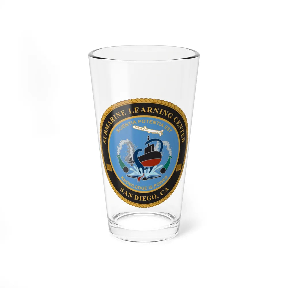 Submarine Learning Center San Diego (U.S. Navy) Pint Glass 16oz-16oz-Go Mug Yourself