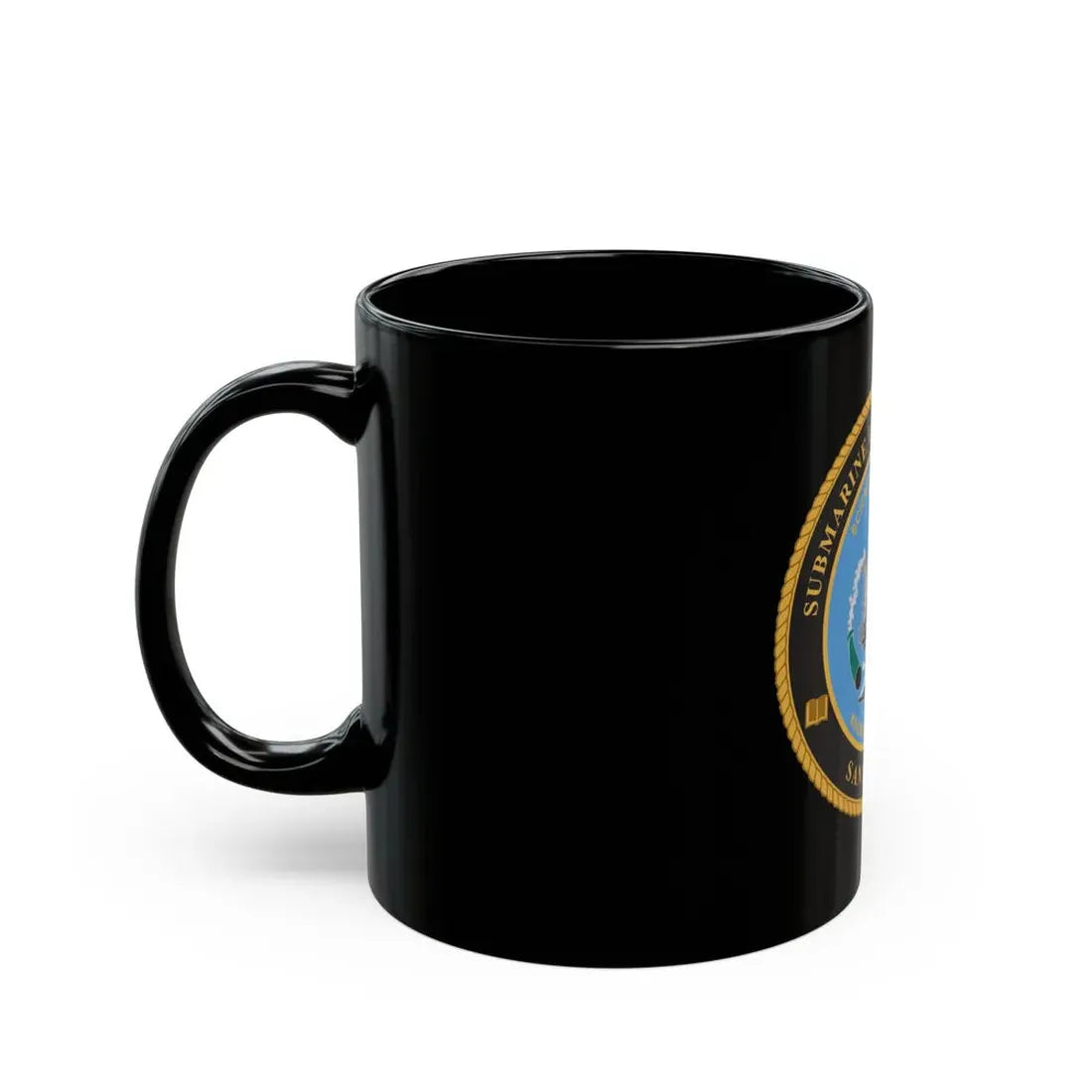 Submarine Learning Center San Diego (U.S. Navy) Black Coffee Mug - Go Mug Yourself