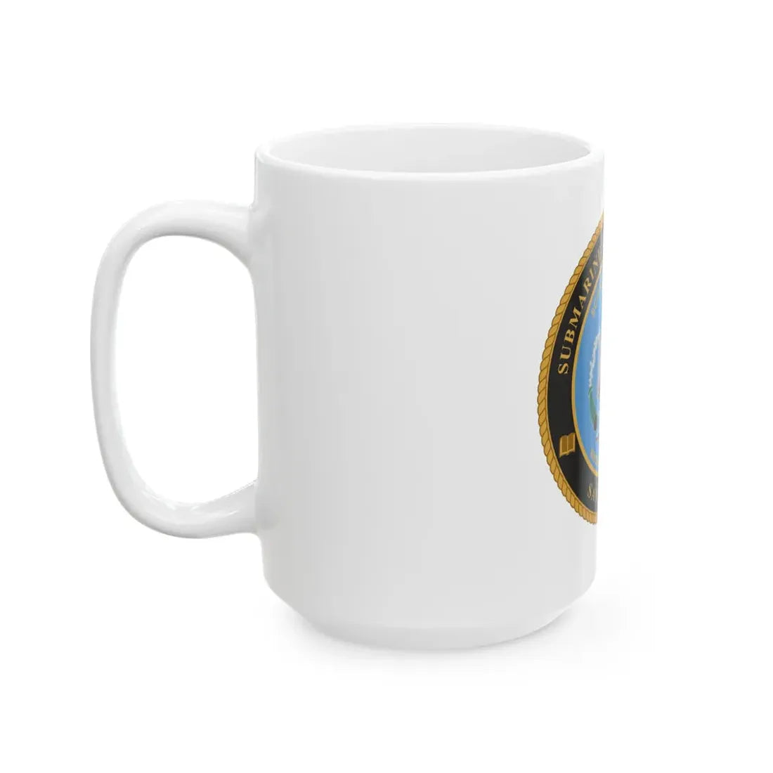 Submarine Learning Center San Diego (U.S. Navy) White Coffee Mug - Go Mug Yourself