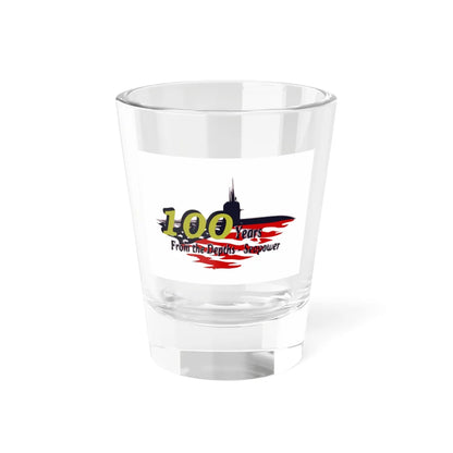 Submarine naval jack of the United States 2000 (United States) Shot Glass 1.5oz 1.5oz - Go Mug Yourself