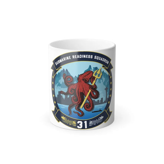 Submarine Readiness Squadron 31 (U.S. Navy) Color Changing Mug 11oz-11oz-Go Mug Yourself