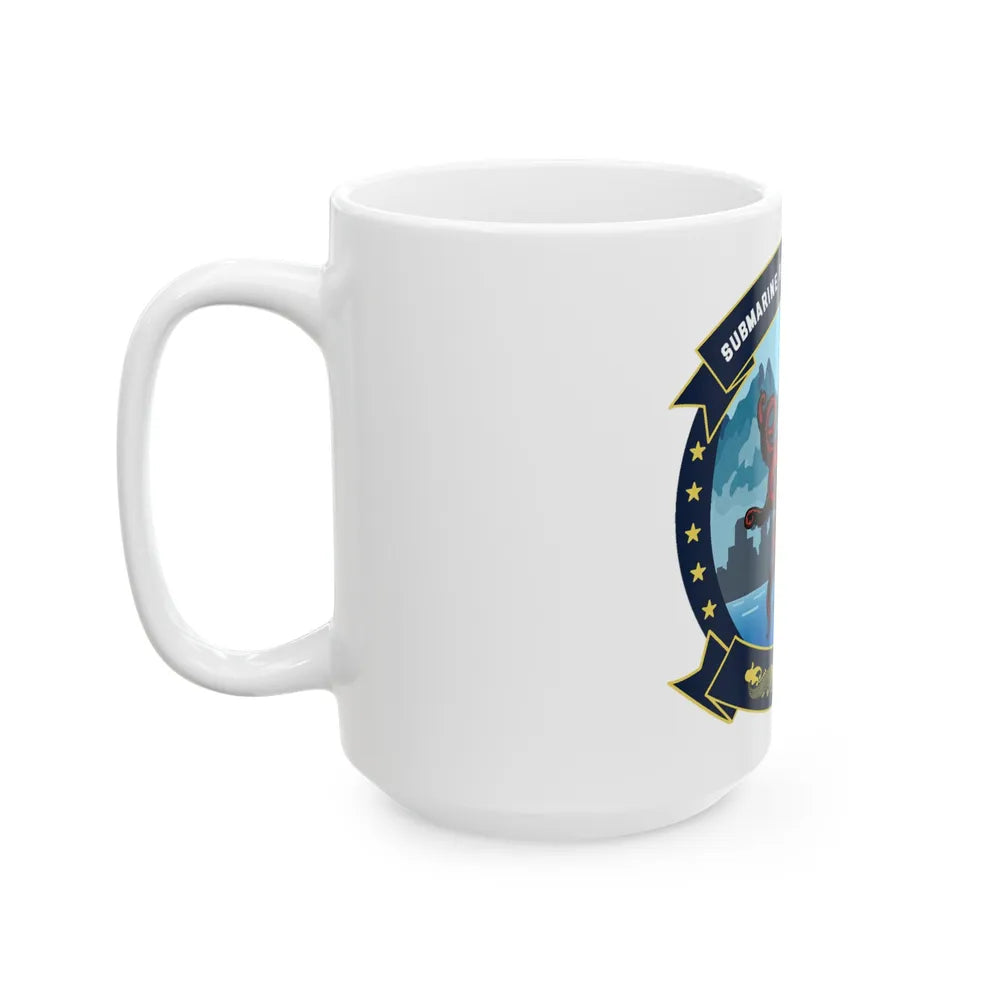 Submarine Readiness Squadron 31 (U.S. Navy) White Coffee Mug-Go Mug Yourself