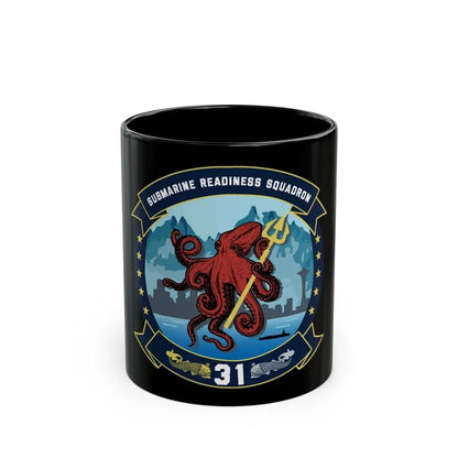 Submarine Readiness Squadron 31 (U.S. Navy) Black Coffee Mug 11oz - Go Mug Yourself