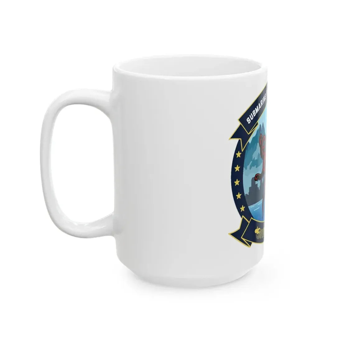 Submarine Readiness Squadron 31 (U.S. Navy) White Coffee Mug - Go Mug Yourself