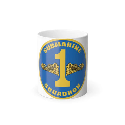 Submarine Squadron 1 (U.S. Navy) Color Changing Mug 11oz-11oz-Go Mug Yourself