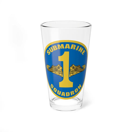 Submarine Squadron 1 (U.S. Navy) Pint Glass 16oz-16oz-Go Mug Yourself