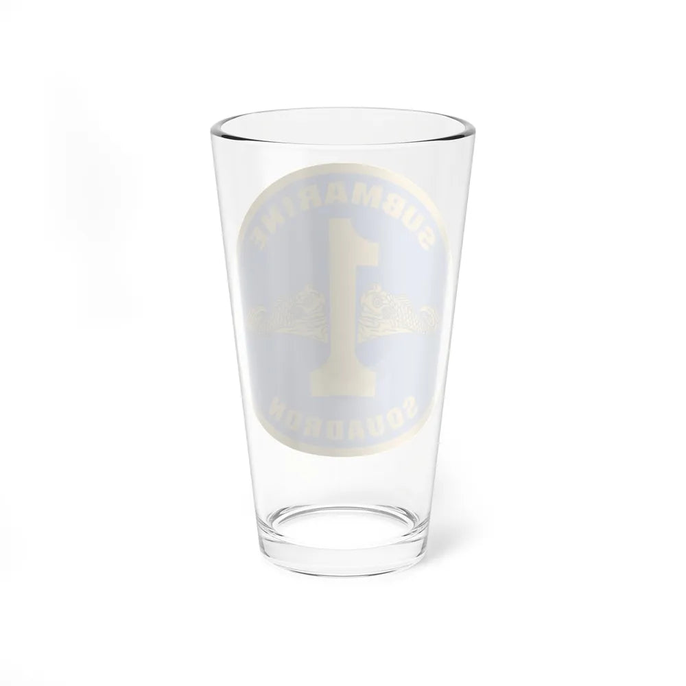 Submarine Squadron 1 (U.S. Navy) Pint Glass 16oz-Go Mug Yourself