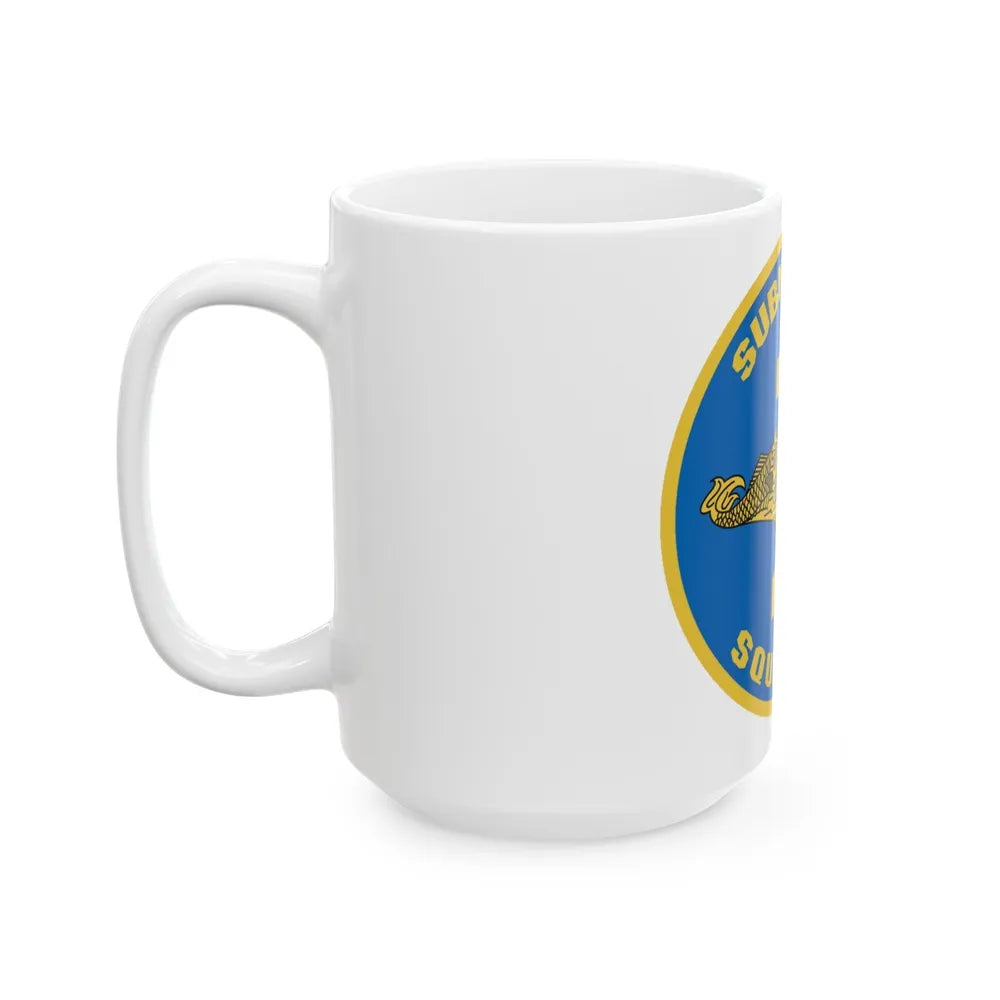 Submarine Squadron 1 (U.S. Navy) White Coffee Mug-Go Mug Yourself