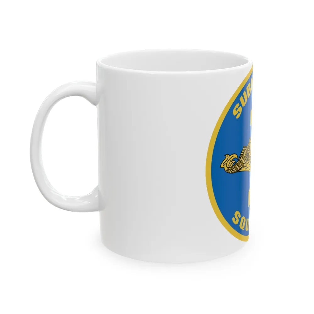 Submarine Squadron 1 (U.S. Navy) White Coffee Mug-Go Mug Yourself