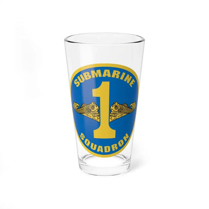 Submarine Squadron 1 (U.S. Navy) Pint Glass 16oz 16oz - Go Mug Yourself