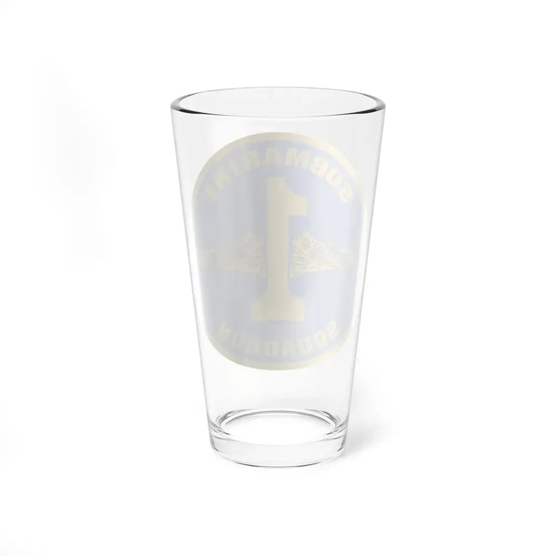 Submarine Squadron 1 (U.S. Navy) Pint Glass 16oz - Go Mug Yourself