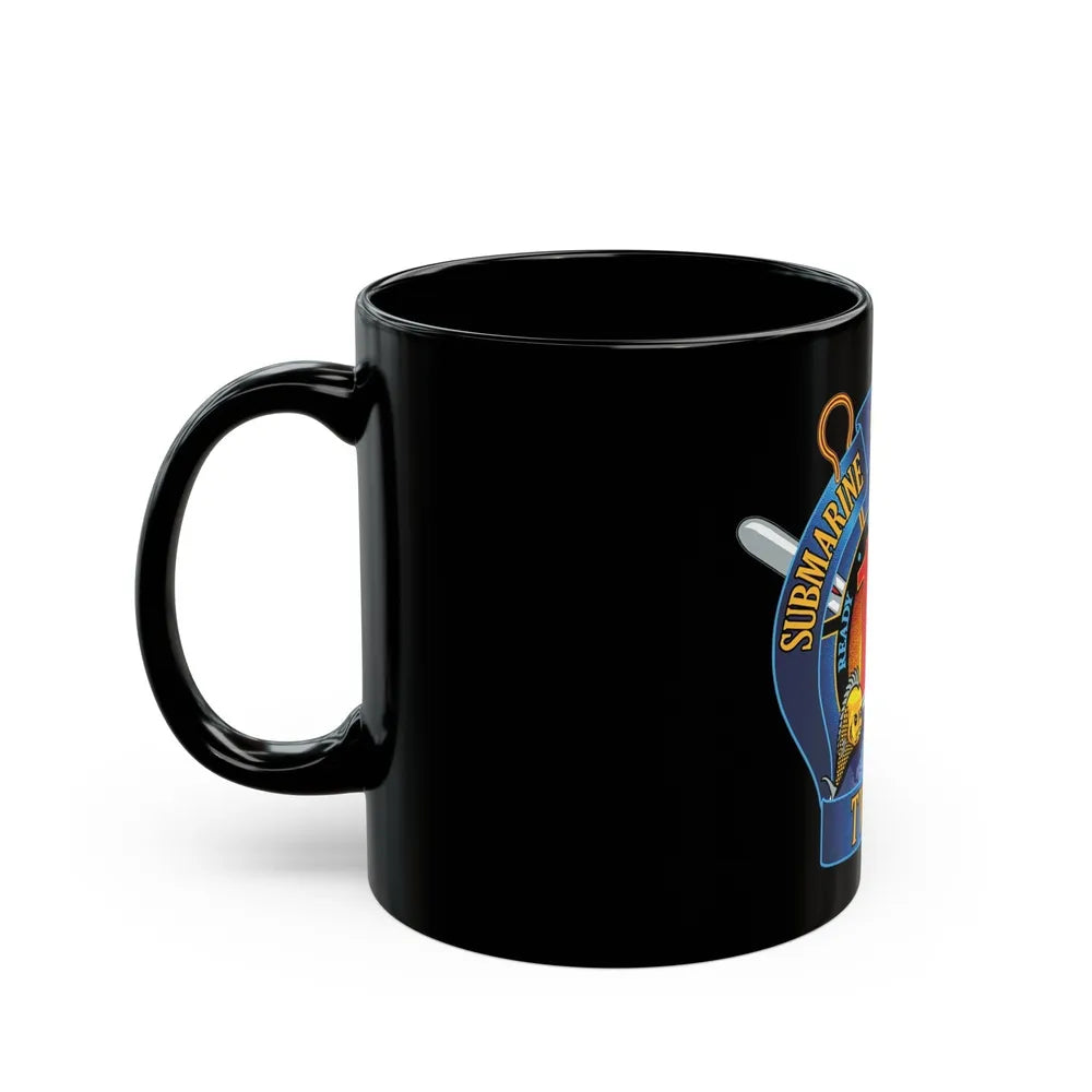 Submarine Squadron 12 (U.S. Navy) Black Coffee Mug-Go Mug Yourself