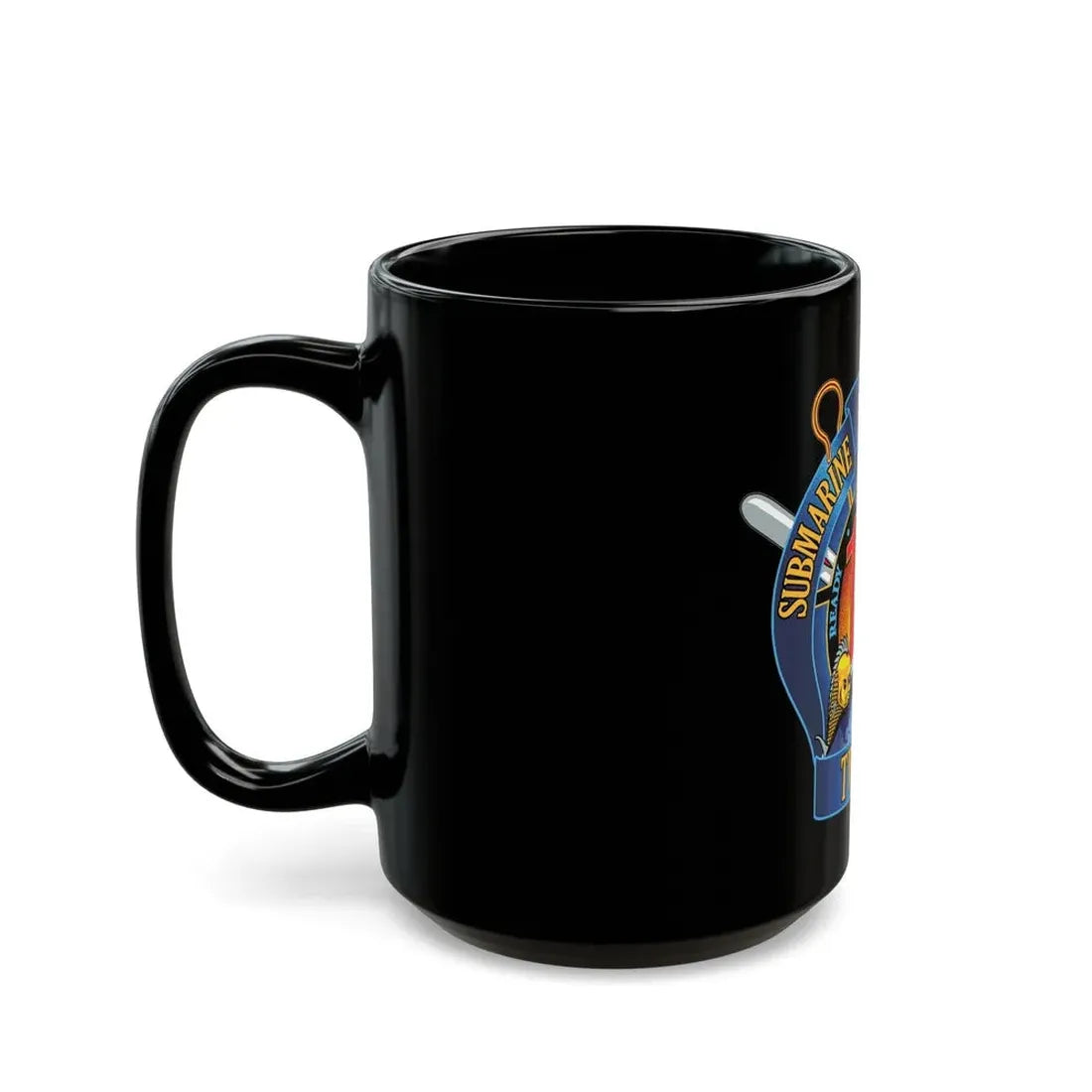Submarine Squadron 12 (U.S. Navy) Black Coffee Mug - Go Mug Yourself