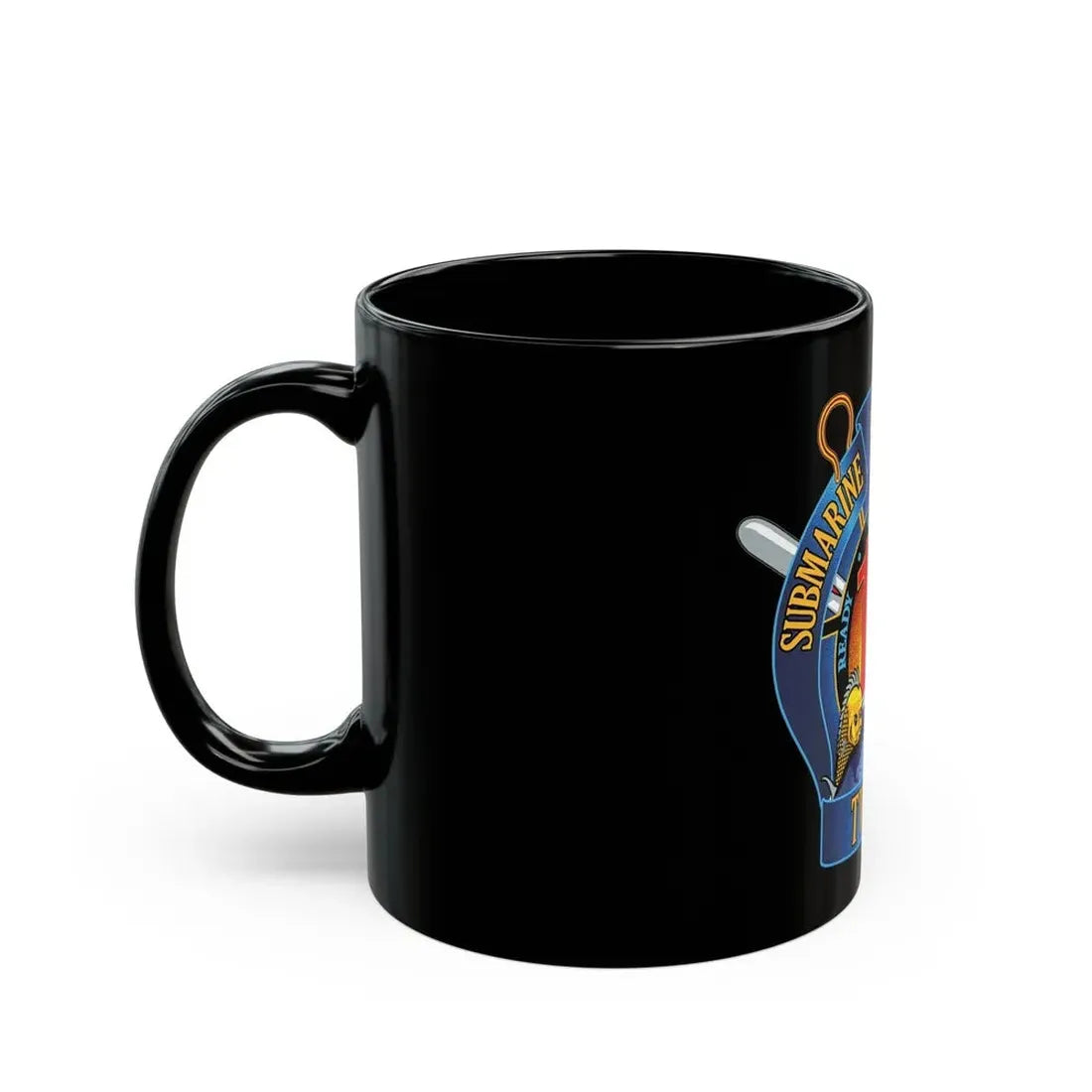 Submarine Squadron 12 (U.S. Navy) Black Coffee Mug - Go Mug Yourself