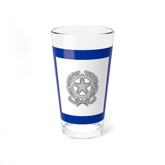 Substitute President standard of Italy (Italy) Pint Glass 16oz 16oz - Go Mug Yourself